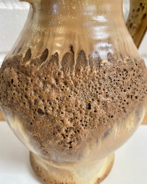 Light brown ceramic vase